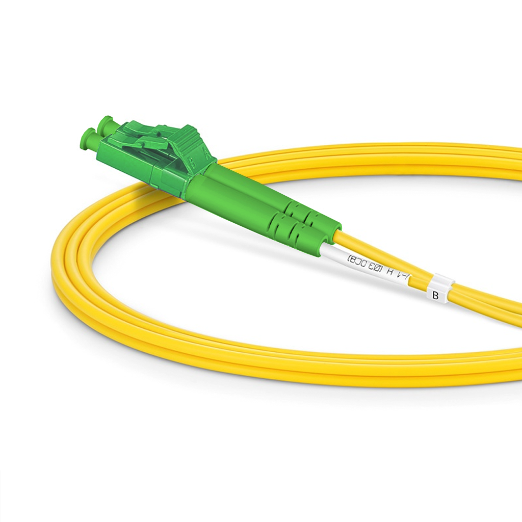 Fiber Patch Cable E2000 to LC APC Single Mode Duplex Shop Fiber