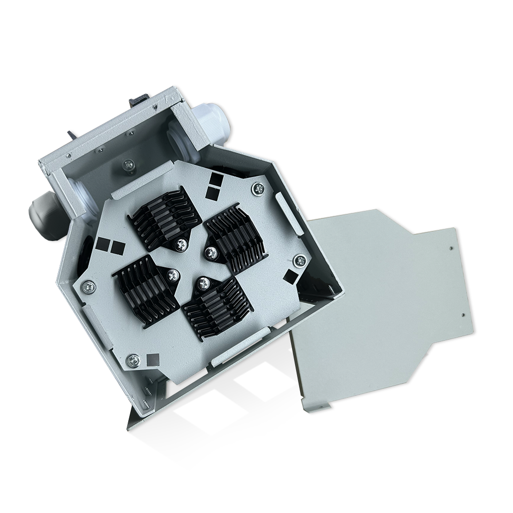 Enclosure Din Rail 24 Core Shop Fiber