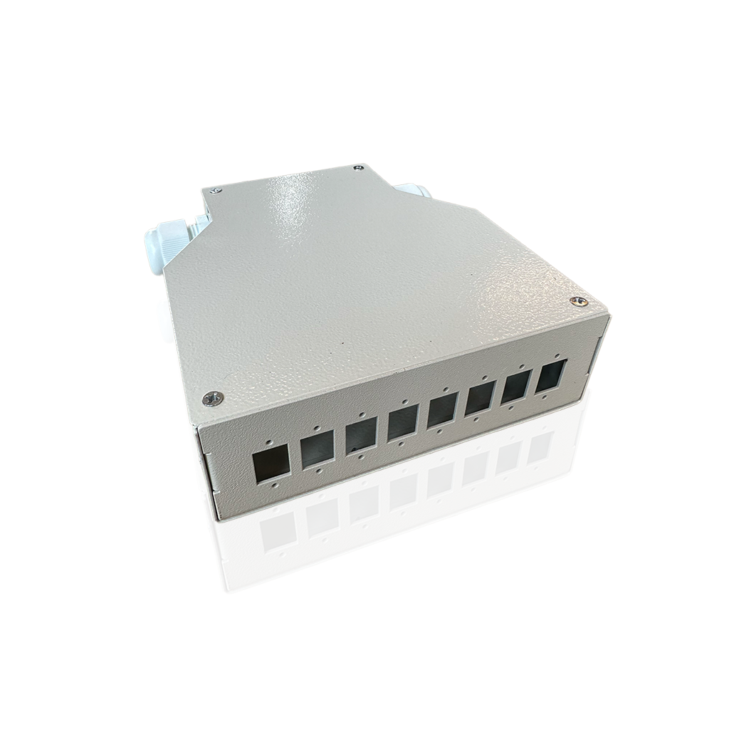 Enclosure Din Rail 8 Core Shop Fiber