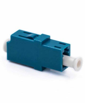 Fiber Midcoupler Adapter – LC to LC UPC Single Mode Simplex - Image 1