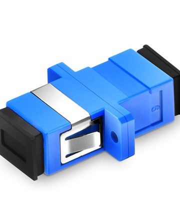 Fiber Midcoupler Adapter - SC to SC UPC Single Mode Simplex - Image 1