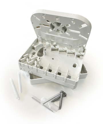 Fiber Indoor Termination Box - 4 Port - Image 8