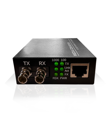 Media Converter - 10/100/1000Base-T RJ45 to 1000Base-X ST Duplex - Image 16
