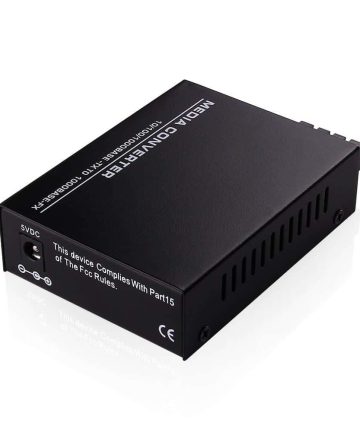 Media Converter - 10/100/1000Base-T RJ45 to 1000Base-X SC Duplex (20km) - Image 4