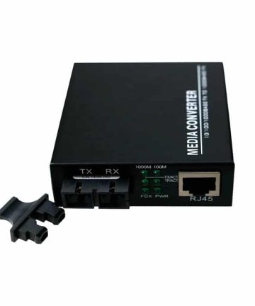 Media Converter - 10/100/1000Base-T RJ45 to 1000Base-X SC Duplex (20km) - Image 12