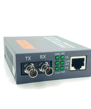 Media Converter - 10/100/1000Base-T RJ45 to 1000Base-X ST Duplex - Image 4