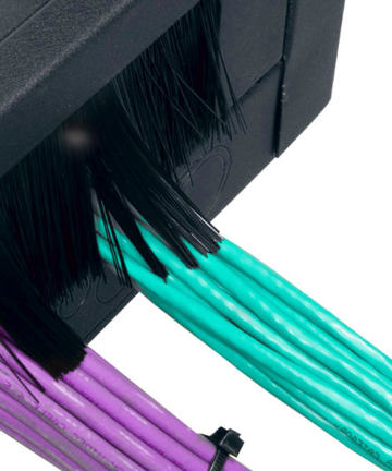 Rackmount Fiber Brush Panel - 1U - Image 11